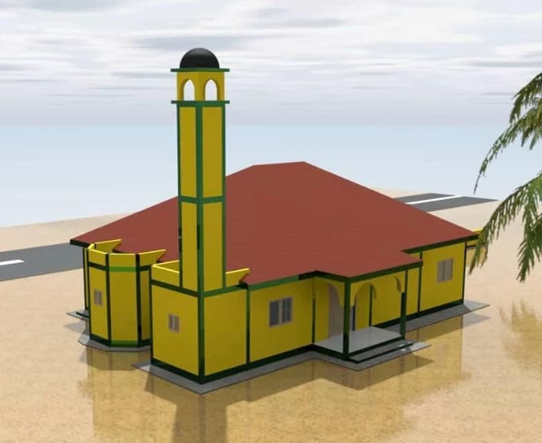 3D-Planung — geplante Moschee (nächstes Projekt)