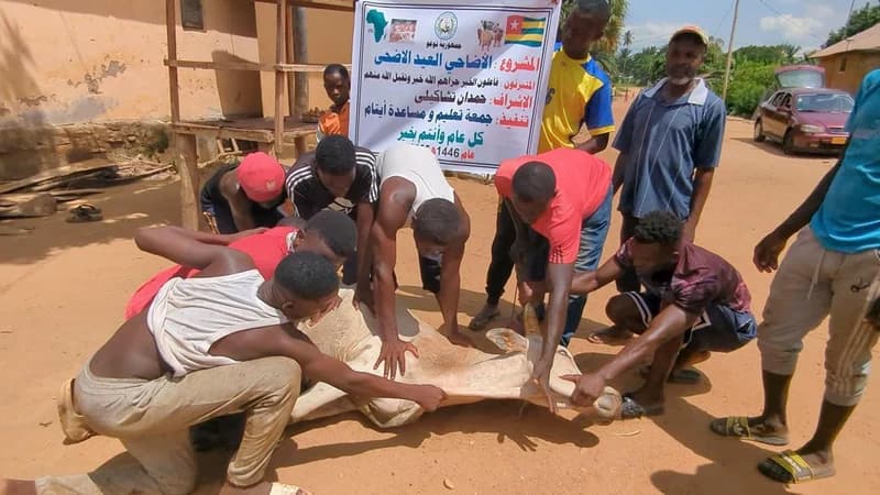Qurban Eid al-Adha 2025 — Fleischverteilung in Togo
